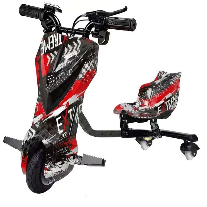 Tricicletă electrică copii 8 inch 350W, baterie 36V, autonomie 10 km