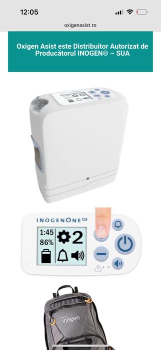 Inogen One G5 – concentrator portabil oxigen