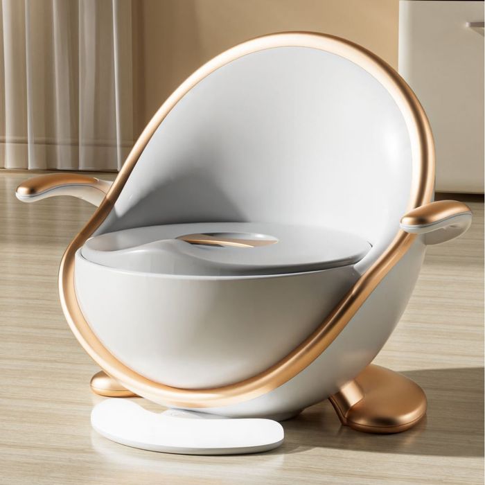 Olita Premium cu Sezut Moale si Vas Detasabil, Manere Reglabile-Joynix