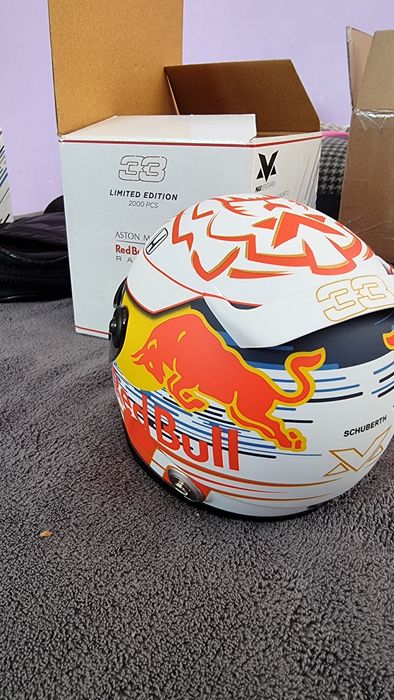 Max Verstappen F1 2019 season Helmet scale 1:2 schuberth