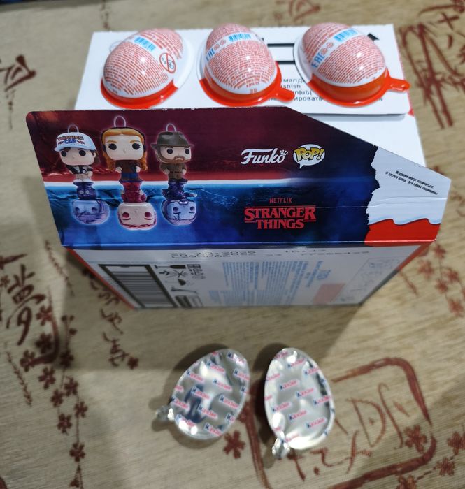 Kinder Joy Stranger things ОСД Очень странные дела Киндер