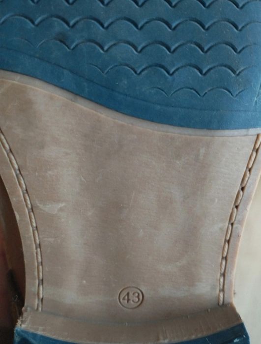 Pantofi din piele maro pentru bărbați, mărimea 43