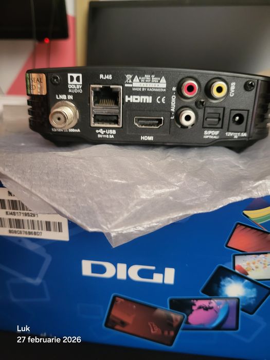 Receiver satelit HD Digi