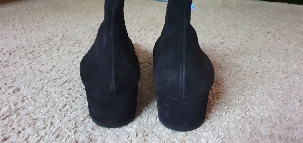 Botine ghete Paul Green piele naturala bleomarin 40 Uk 6,5