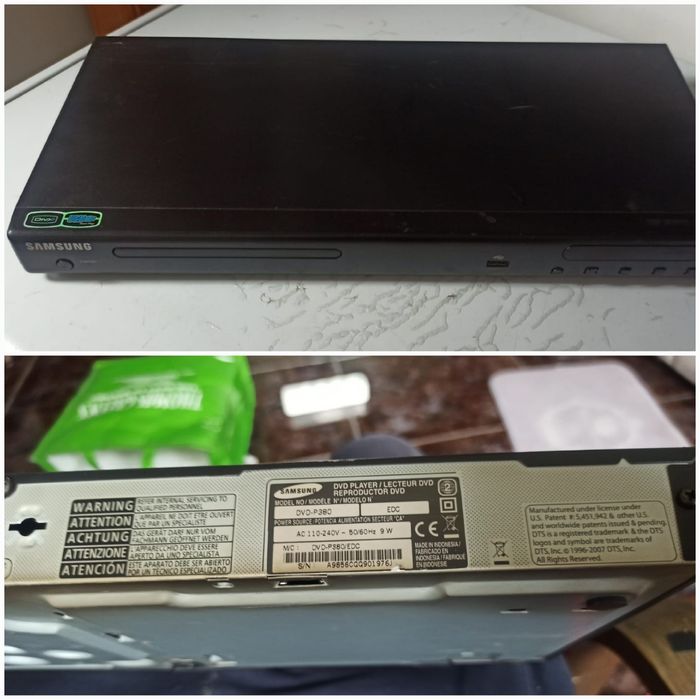 DVD PLAYER SANYO / Telecomanda Originala Remote Control