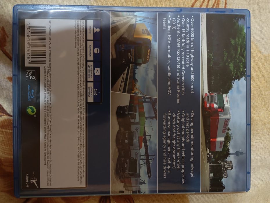 Joc PS 4  On The Road Truck-Simulator