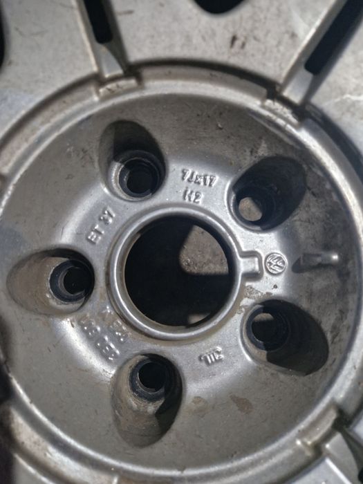 Vand jante R17,  vw 5×112