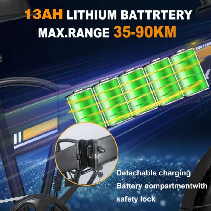 Електрически велосипед/колело KOOLUX BK6S 4.0 750W 13AH