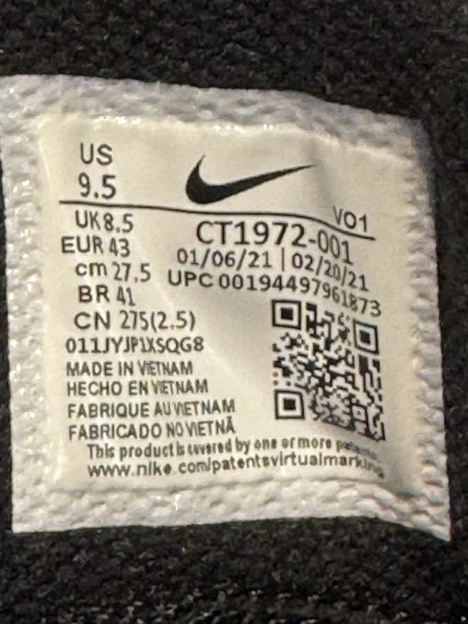 Маратонки NIKE KYRIE FLYTRAP .Номер 43