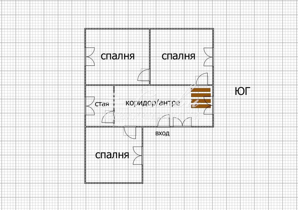 Самостоятелна ТУХЛЕНА къща - с.Ивански