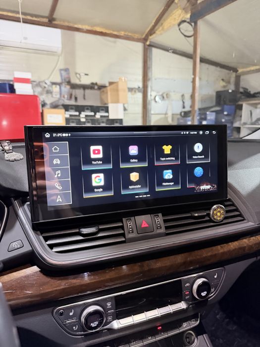 Navigatie Android Audi Q5 2016-2022 Carplay Android Auto , Ecran 2K