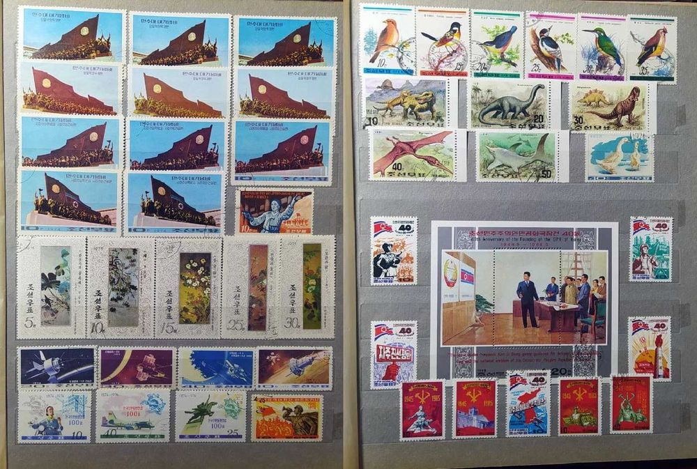 Коллекция почтовых марок Северной Кореи