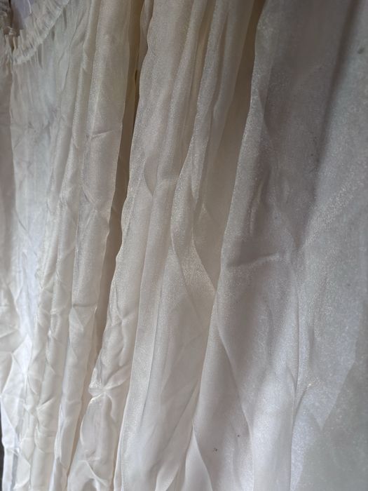 Шторы и тюль коричневые