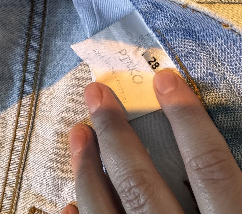 Blugi y2k Pinko talie joasa