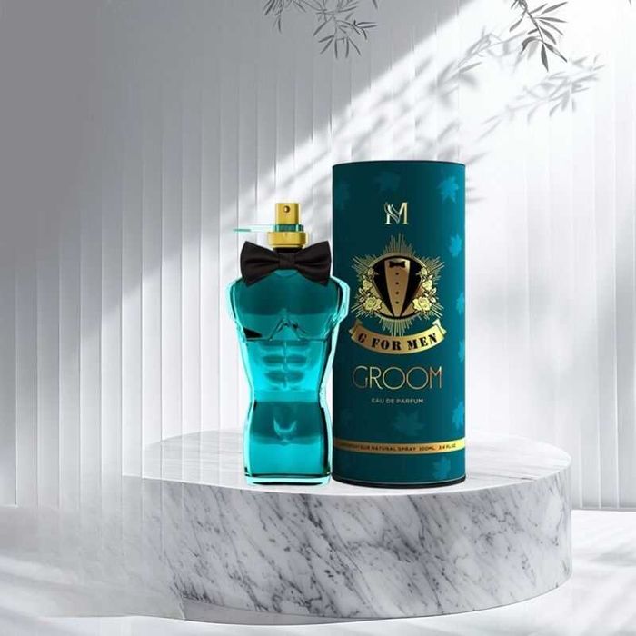 Apa de parfum G for man Groom 100 ml + mini dozator reincarcabil