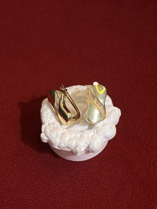 Золотые серьги/BariBarShop/0•0•12