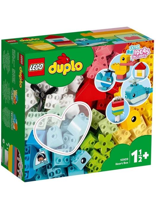 Конструктор LEGO DUPLO Шкатулка-сердечко (80 деталей, 1,5-5)