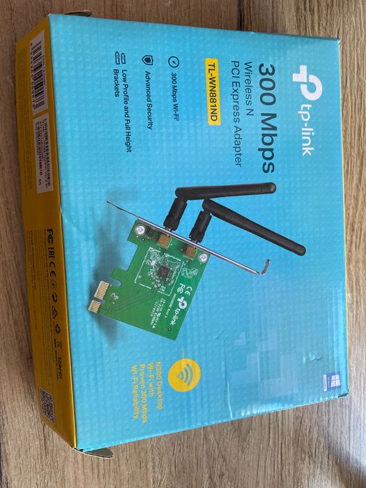 Wi-fi адаптер для ПК tp link