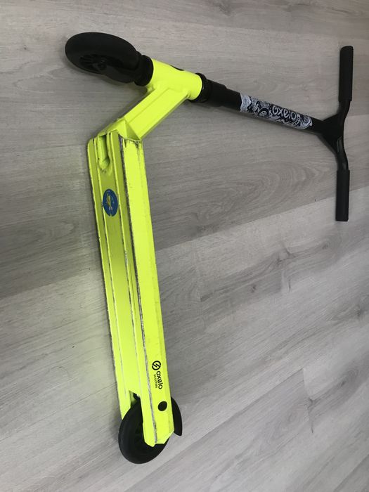 Тротинетка- Oxelo - Детска тротинетка Freestyle MF One Yellow 1207