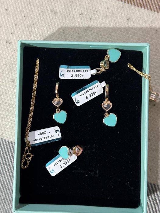 Таза сары алтын комплект