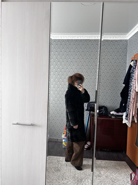 Шуба и шапка