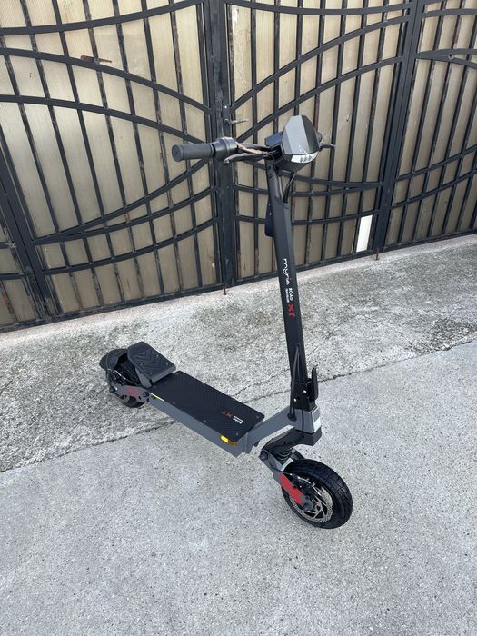 Trotineta electrica MYRIA Road Traveller XT MY7061, 10 inch, negru/roșu