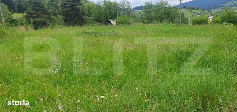 Teren intravilan, 2411 mp, zona Saru Dornei - Vatra Dornei