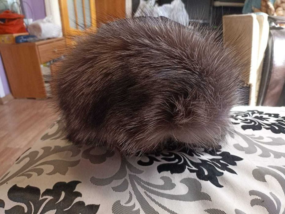 шапка малахай с мехом