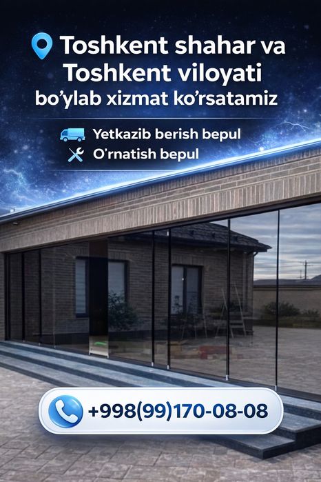 Surmali oynali eshiklar / Раздвижные перегородки, душевые кабины