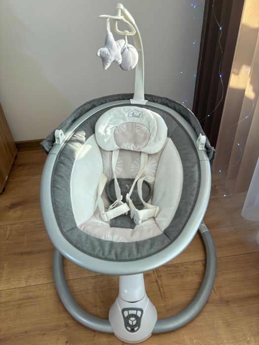 Продавам Бебешка електрическа люлка Cangaroo Cloud Grey