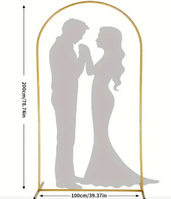 Метална арка с размер 180 х80см