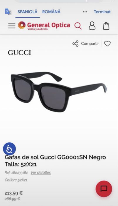 Ochelari Gucci originali
