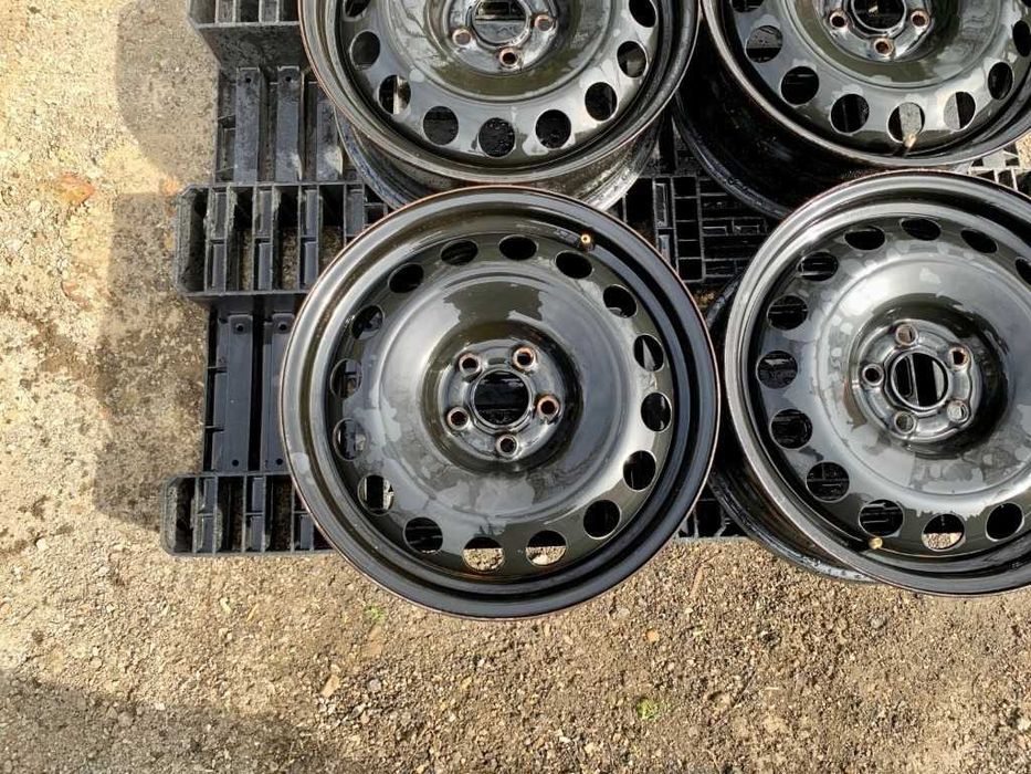 4бр.Оригинални железни джанти 16цола ET50 5x112 за Vw,Audi,Seat,Skoda