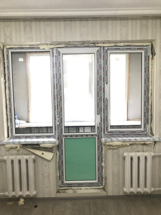 Пластиковые окна витражи двери