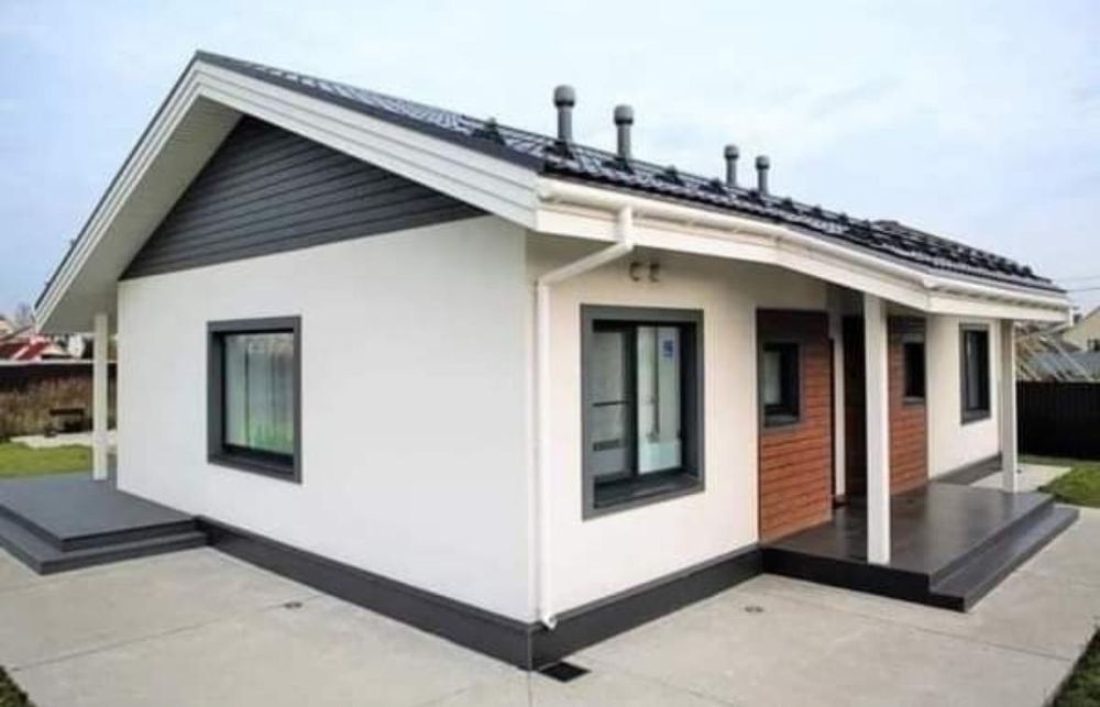 Case pe structuri metalice