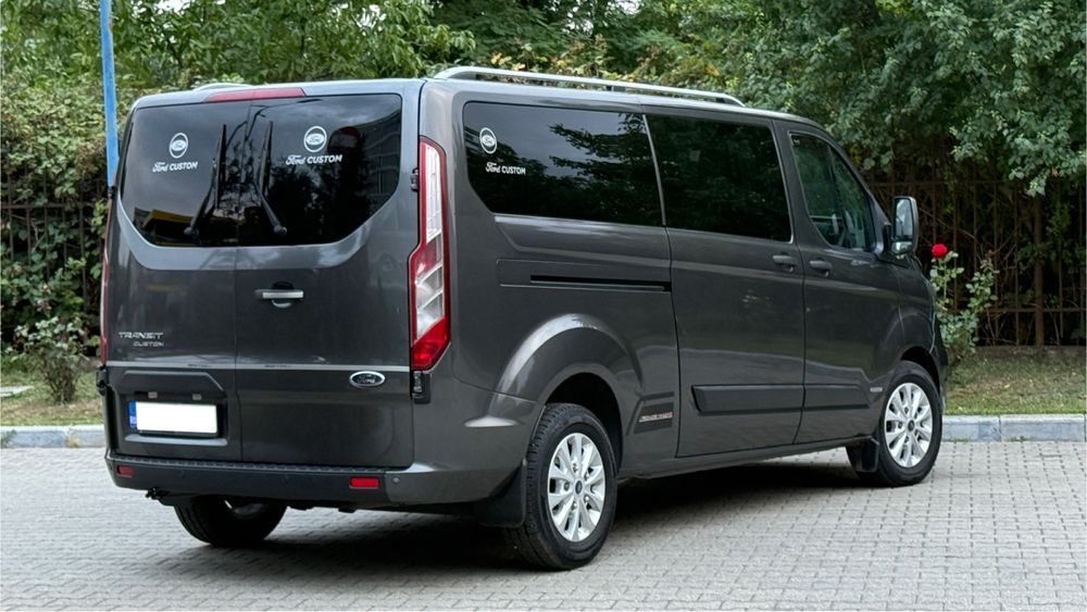 Ford Turneo Custom 8+1 Locuri an 2020 Extra Lung 2.0 TDCi 150 CP ...