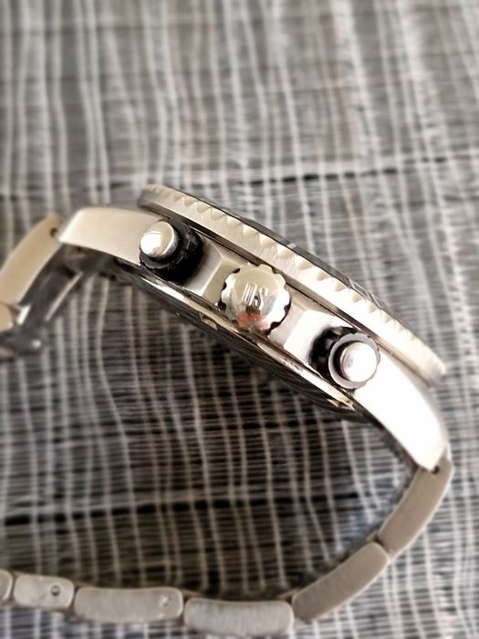 Часовник Certina DS Action chronograph black color