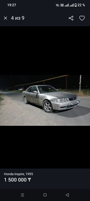 Хонда инспаер 1995 2.5 об