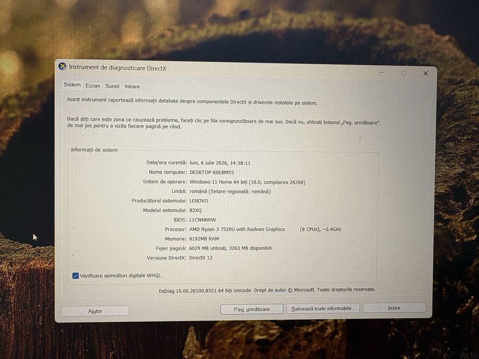 Leptop Lenevo IdeeaPad Slim3