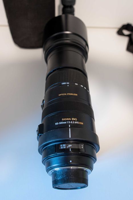 Sigma DG  150-500mm 1:5-6.3 Apo HSM ptr.Nikon FF