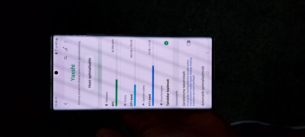Samsung not20 ultra