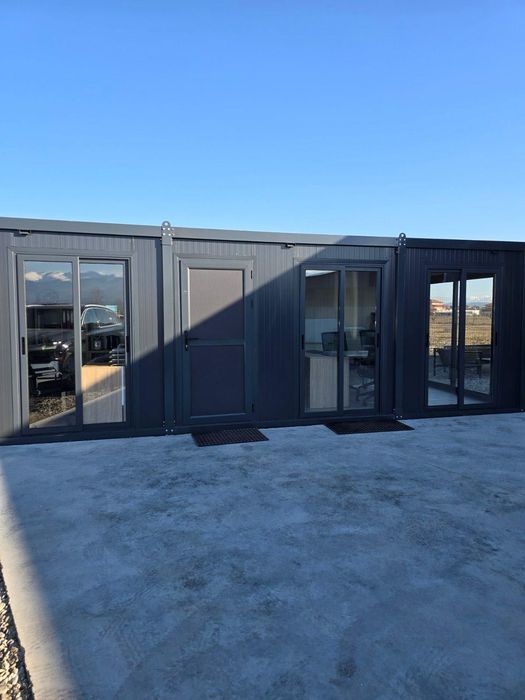 Офис контейнер Жилищен фургон Павилион Налични На изплащане