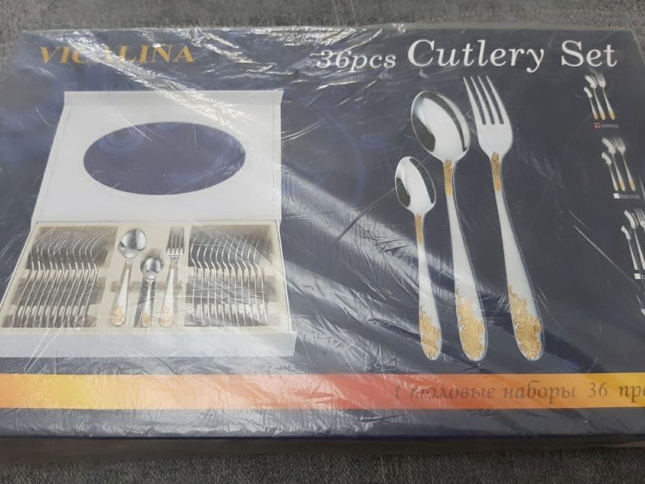Столовые наборы 36пред. "Vicalina"