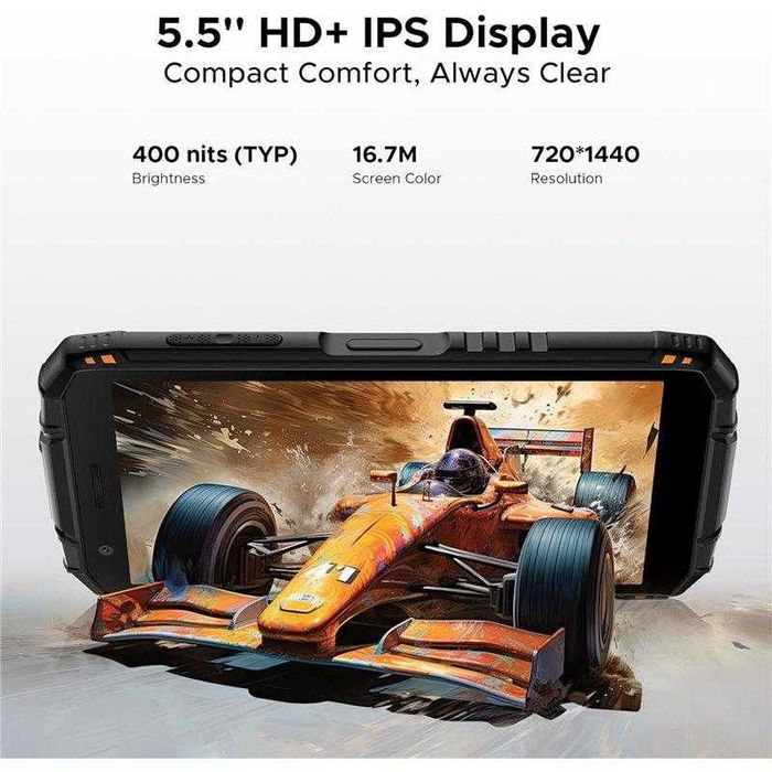 Doogee Fire 3, 12GB 64GB, 5.5 HD+, 8350mAh, Green