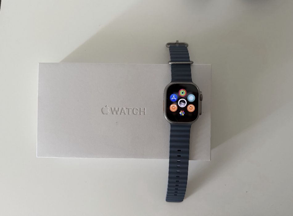 Ceas Apple Watch Ultra 3 49mm Natural Titanium (GPS+ Cellular) (Nou, Sigilat)