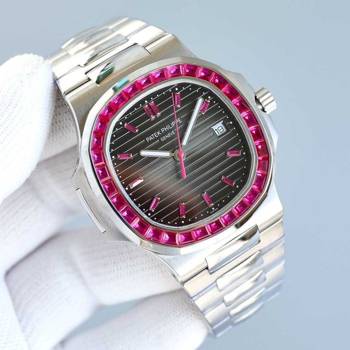 Patek Philippe Nautilus Ruby Bezel с автоматичен механизъм гр. София ...