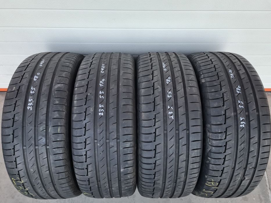 Летни гуми 4 броя CONTINENTAL PremiumContact6 235 55 R18 дот 0721