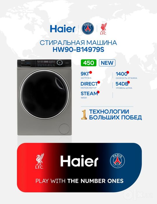 Стиральная машинка Haier 6-12 кг