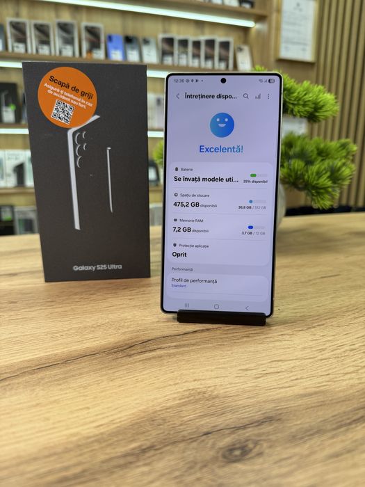 ‼️Samsung S25 Ultra 512Gb Titanium Gray - Sanatate bat.100% - Garantie 12 luni