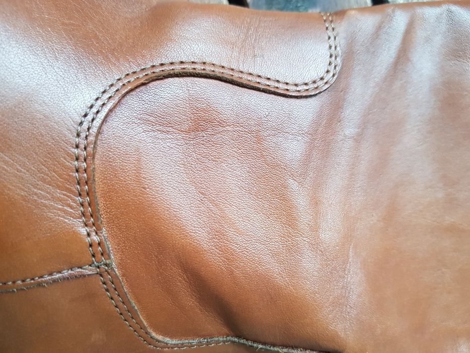 Cizme din piele pana la genunchi marimea 36